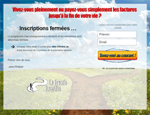 Tablet Screenshot of lagrandequestion.com